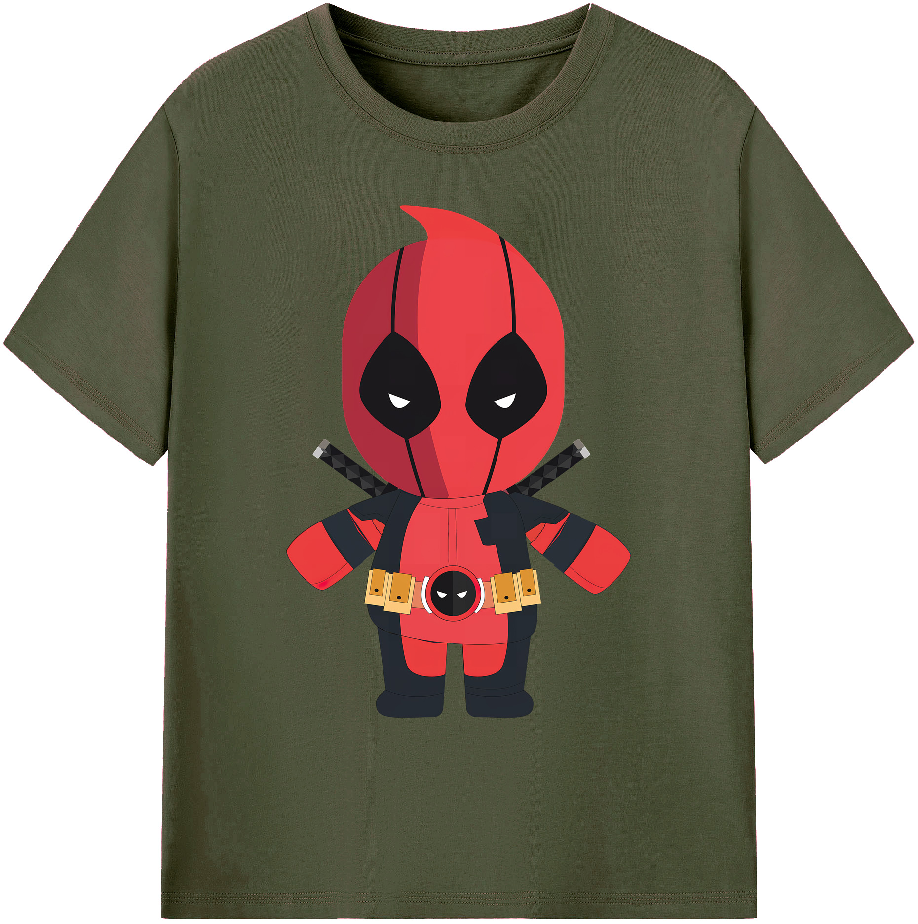 （画像用） Deadpool デッドプール 綿100％ メンズ半袖Tシャツ｜肌触りやわらか＆通気性